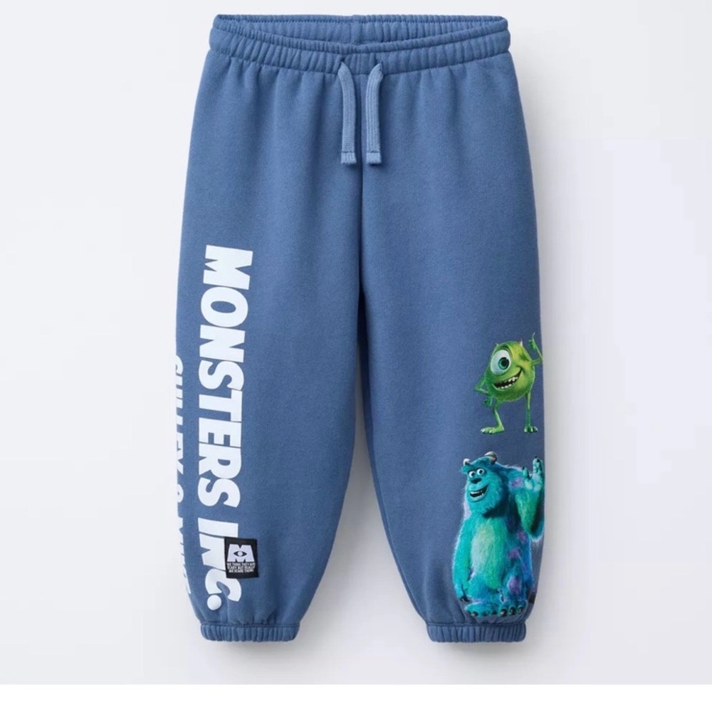 Zara MONSTERS INC. © DISNEY PIXAR PRINT JOGGERS